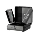 BOYA BY-XM6-K3 Wireless Lavalier Microphone for iPhone  with Charging Case  (Neck mic. Wireless)