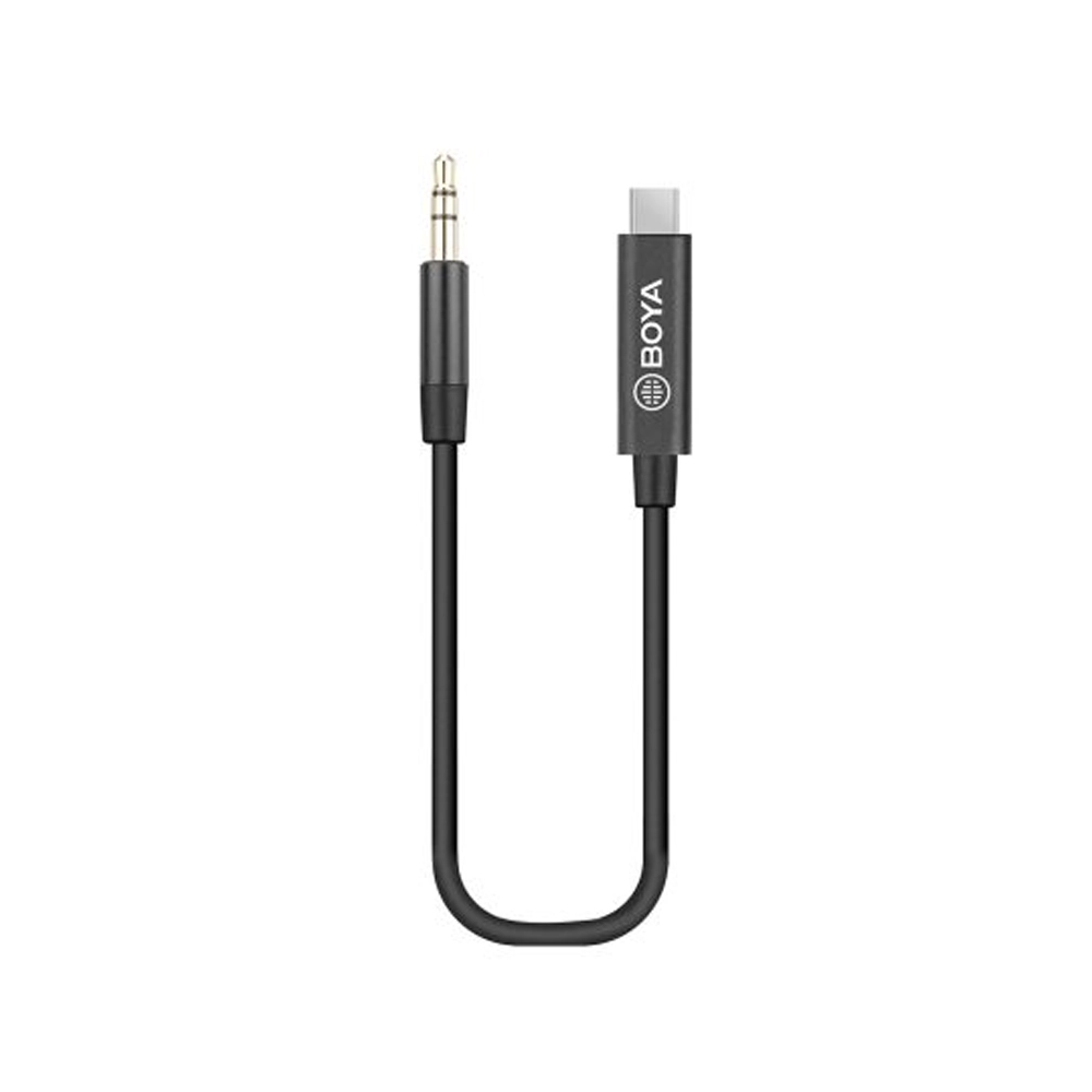 BOYA-BY-K2 3.5mm TRS (Male) to Type-C (Male) 29.5cm