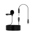 BOYA-BY-M2 Clip-on Lavalier Microphone for iOS devices (6m)