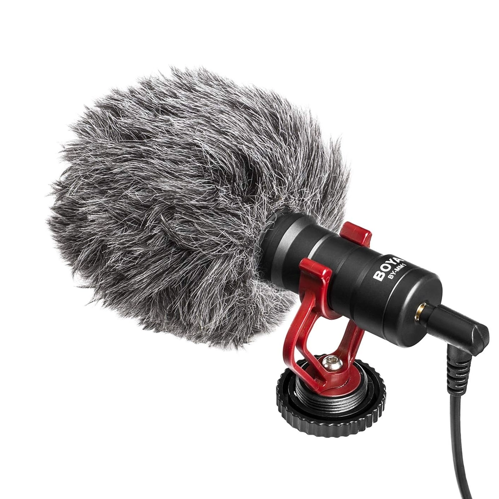BOYA-BY-MM1 On-Camera Shotgun Microphone