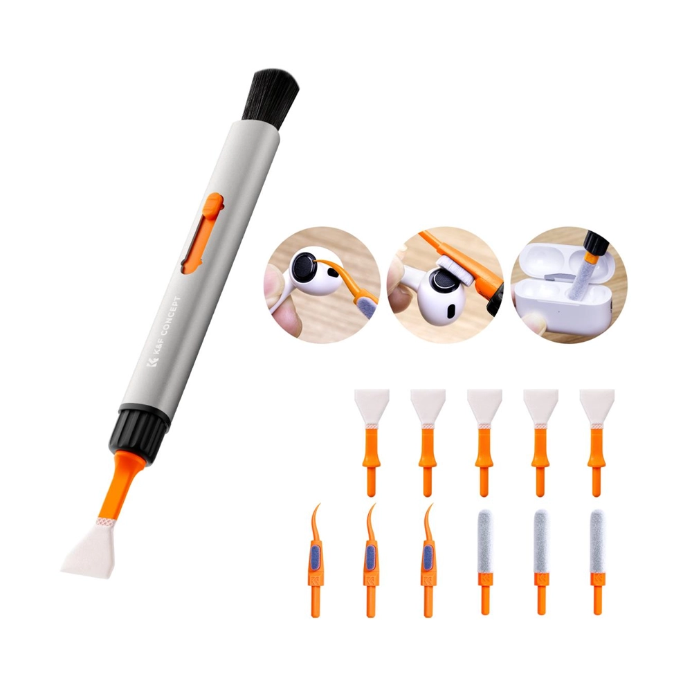 SKU.1975 Replaceable Cleaning Pen Set (Cleaning pen + 6 x APS-C Cleaning Stick + 3 x Flocked Sponge + 3 x Rejector)