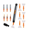 SKU.1976 Replaceable Cleaning Pen Set (Cleaning pen + 6 x Full Frame Cleaning Stick + 3 x Flocked Sponge + 3 x Rejector)