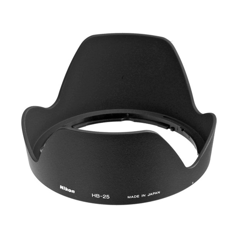 HB-25 LENS HOOD - NIKON AF Zoom-NIKKOR 24-85mm f/2.8-4D IF & AF-S VR Zoom-NIKKOR 24-120mm f/3.5-5.6G IF-ED