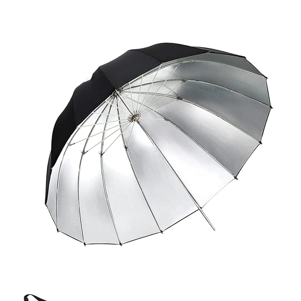 LIFE OF PHOTO AU48S 105cm parbolic Umbrella black/white
