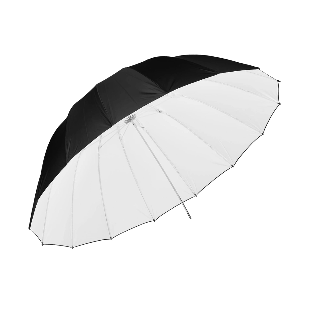 LIFE OF PHOTO AU48SX 130cm parabolic Umbrella black/white