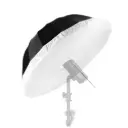 LIFE OF PHOTO AU48SX 130cm parabolic Umbrella black/white with Difuser