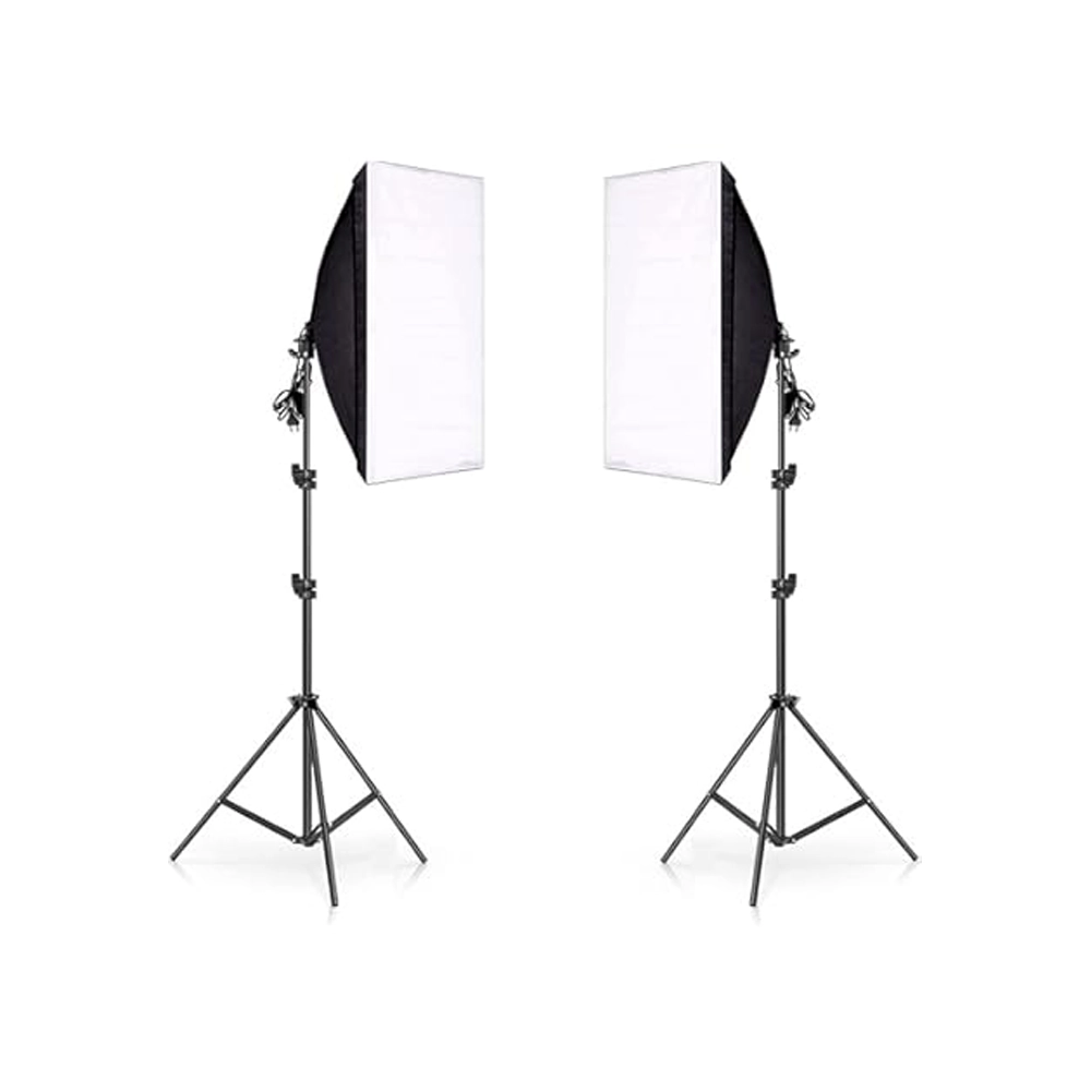 LIFE OF PHOTO LV-460 CONTINUES LIGHT with SOFT BOX  50x70cm 2KIT