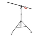 LIFE OF PHOTO M116-1126F C Stand with Boom Arm weheel 223.5cm