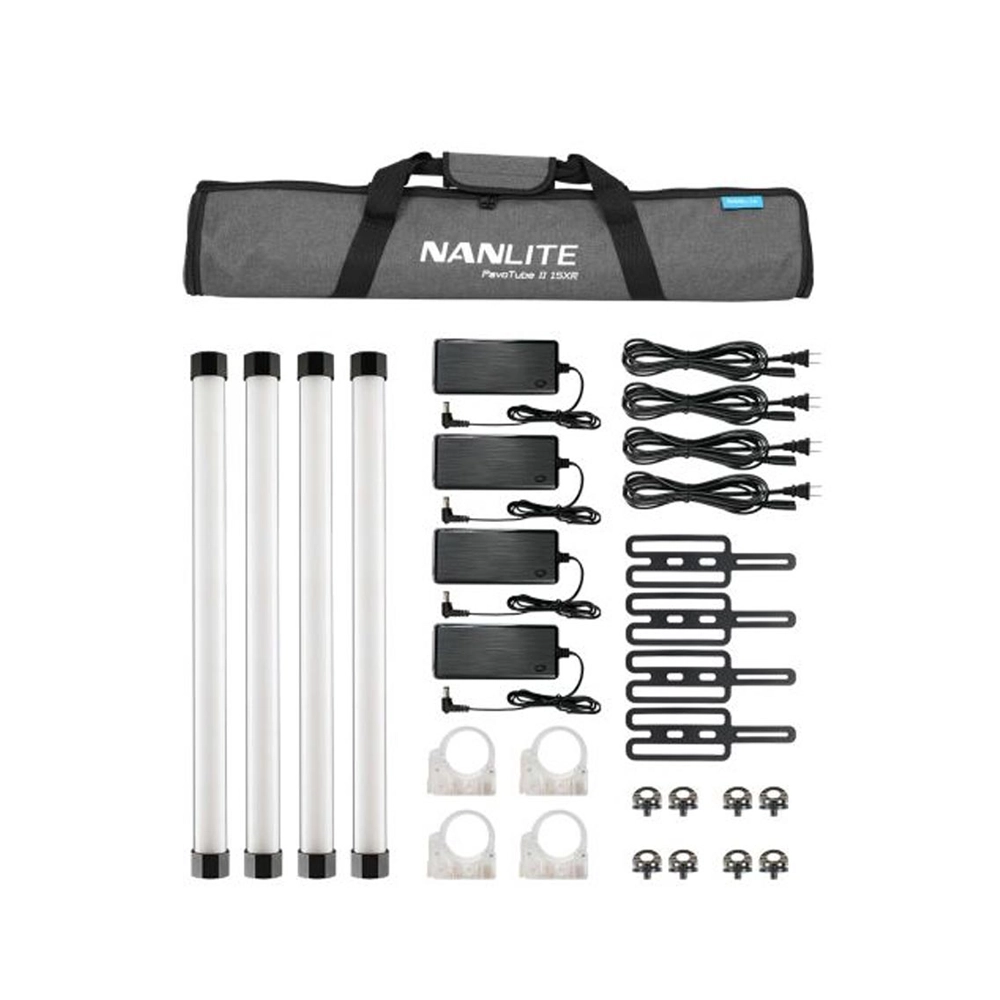 NANLITE Pavotube II 15XR RGBWW 30w Tube light 60cm 4Kit