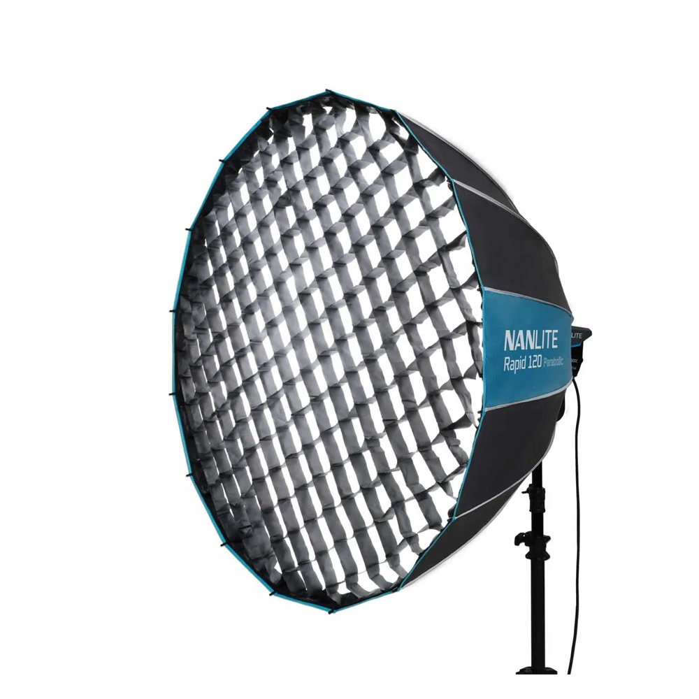 NANLITE SB-PR-120-Q Parabolic120cm Quick-Open Softbox with Grid