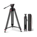 NEEWER GM88 189cm PROFESSIONAL VIDEO TRIPOD WITH FLUID DRAG PAN HEAD  (10101048)