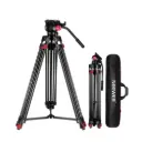 NEEWER TP-M200 200CM HEAVY DUTY VIDEO TRIPOD WITH FLUID DRAG HEAD(10100651) (10104195)