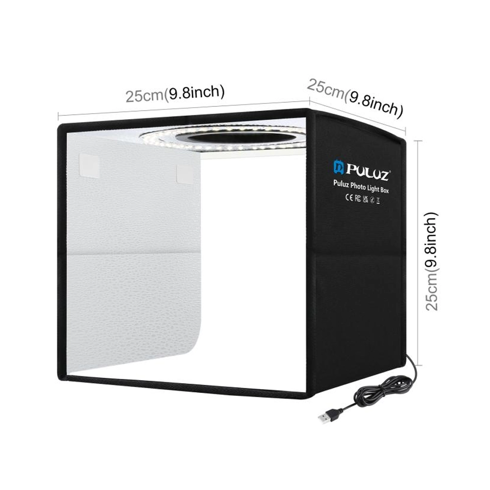 25cm Flodable LED Ring Light Studio Box/SL4- PU5025B