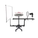 360 Photography Turntable/40cm Horizontal and Vertical Shooting Turntable with Slider