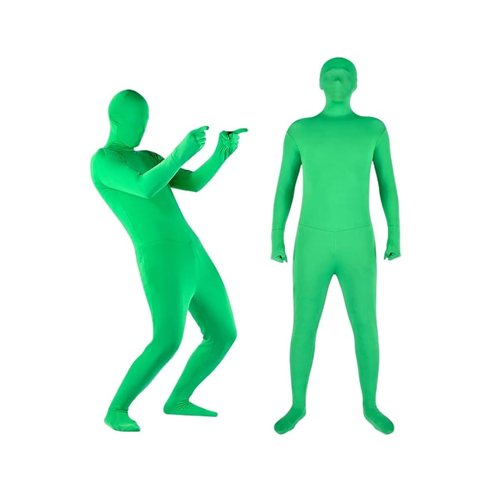 Green Screen Full Body Suit Chromakey Suit for Photo Video Invisible Effect 180cm / A030 /KC1