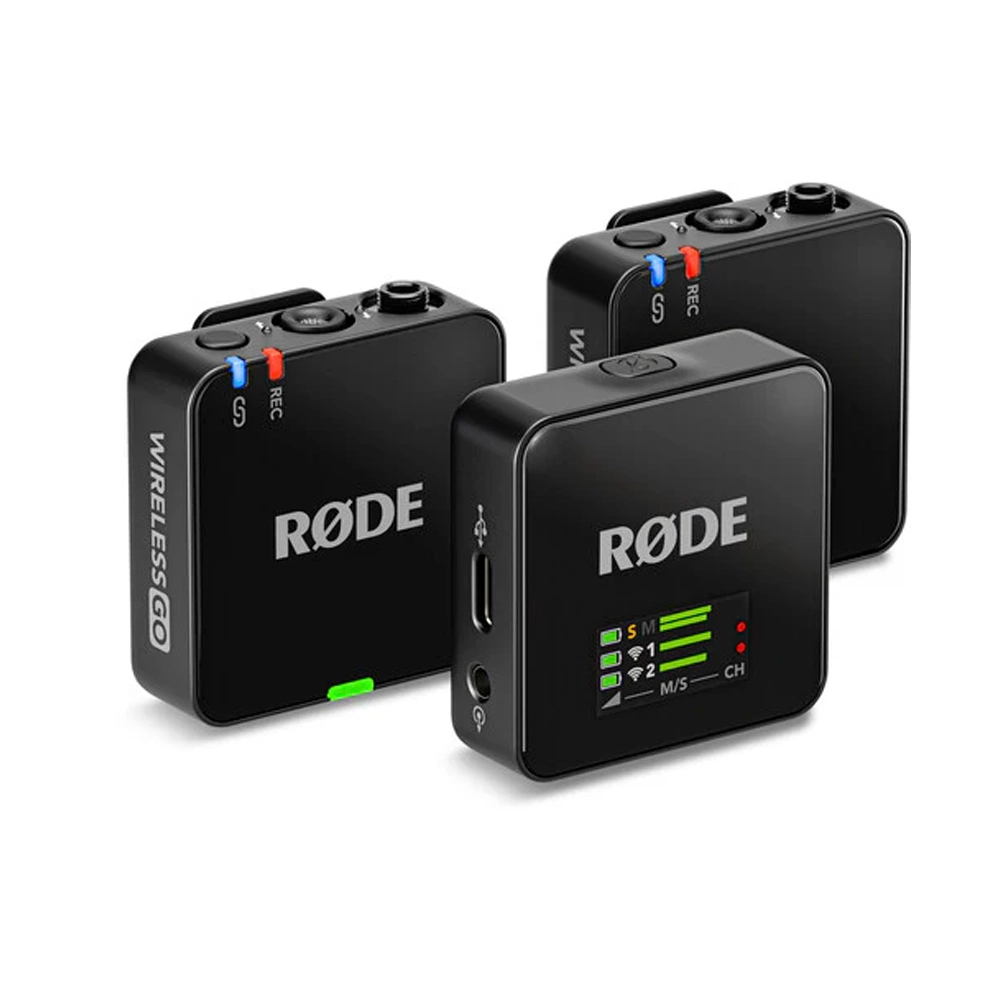 RODE Wireless GO II 2-Person Compact Digital Wireless Microphone (Neck mic. Wireless)