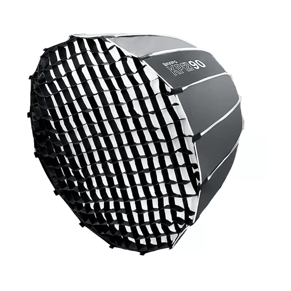 TRIOPO KP2-90cm Deep Parabolic Softbox with Grid
