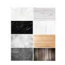Double Side Photography Background Boards 87x57cm /YC-P31