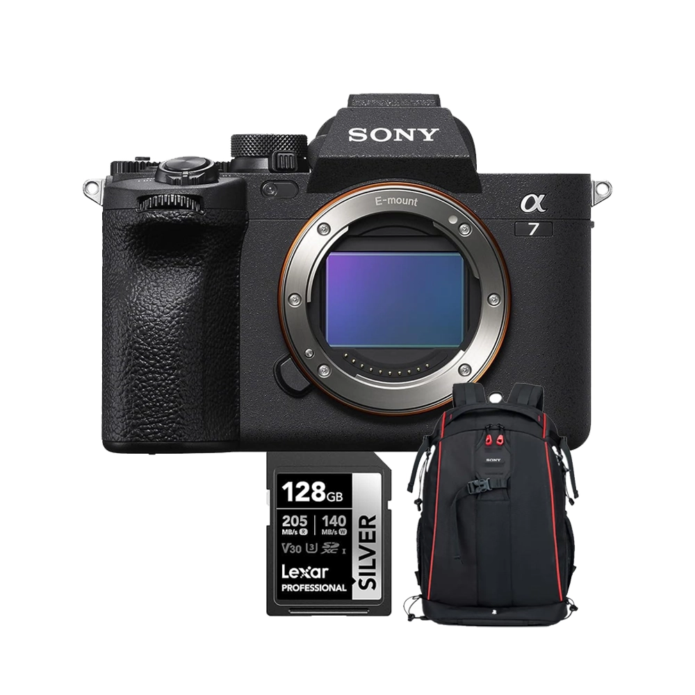 SONY Alpha a7IV Mirrorless Digital (Body Only) with Memory Card & Black Bag 