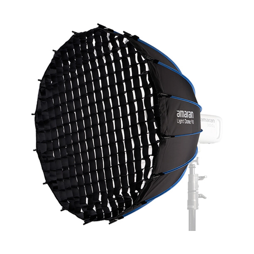 APUTURE amaran Light Dome 90 Bowens Mount softbox with Grid 