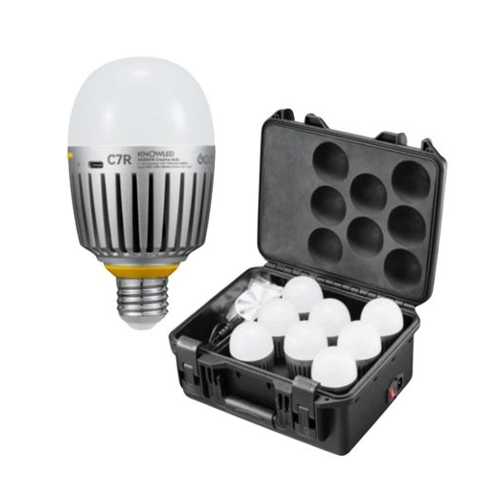 Godox C7R-k8 KNOWLED RGBWW Creative Bulb (8-Light Kit)