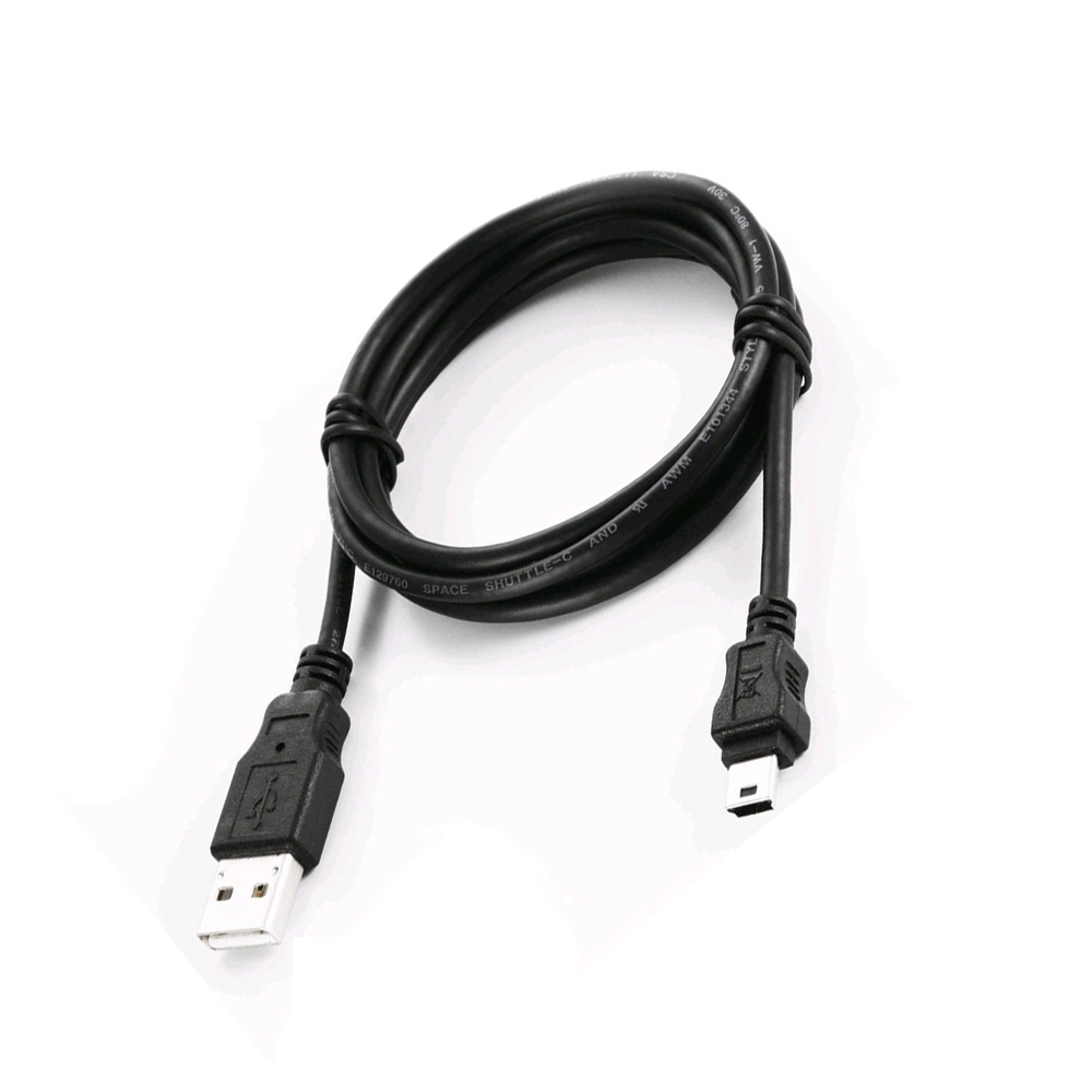 USB2.0 - Mini Black Cable 5m