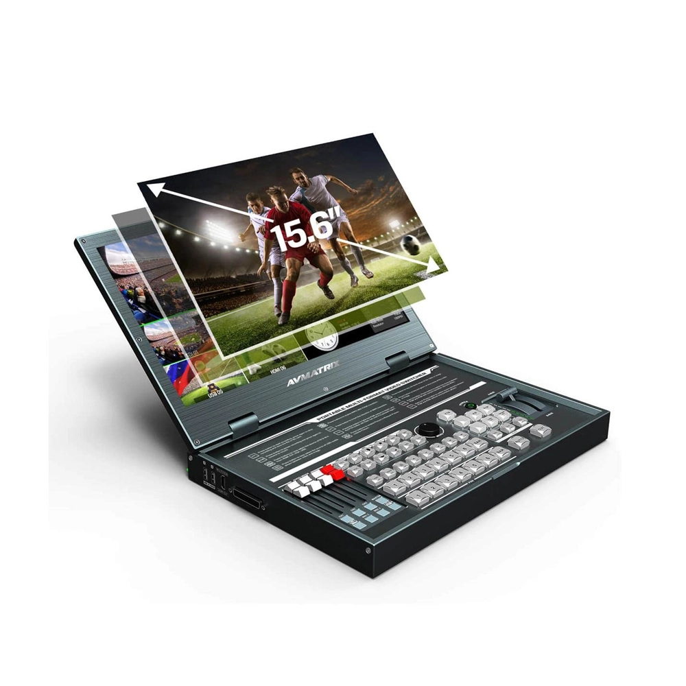 AVMATRIX  Portable 6CH SDI/HDMI Multi-format Streaming Switcher - PVS0615U