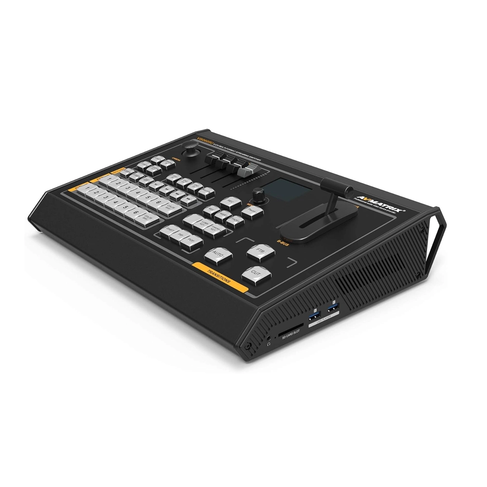 AVMATRIX 6CH SDI/HDMI Multi-format Streaming Switcher - VS0605U