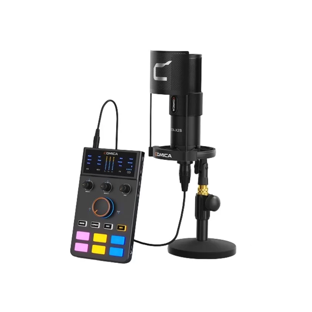 COMICA Audio ADCaster C1-K1 Streaming / Podcasting Audio Kit