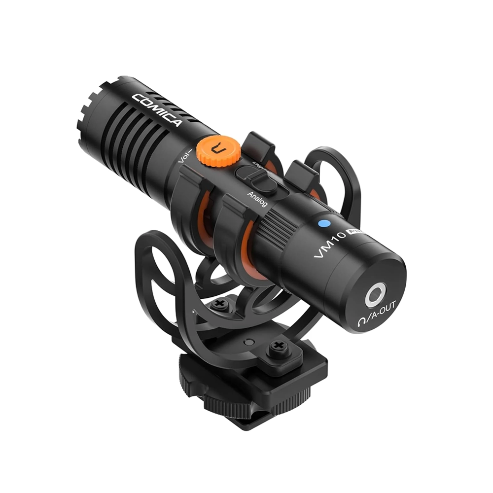 COMICA VM10 Pro Mini Super Cardioid Digital Shotgun Microphone
