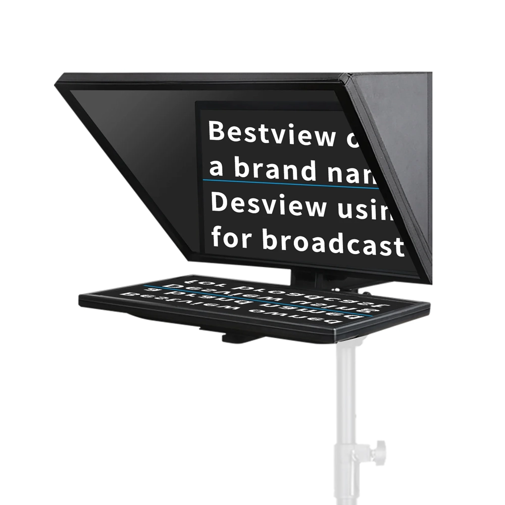 DESVIEW T17 (43cm ) Broadcast Teleprompter for Camera