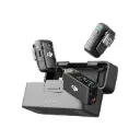 DJI MIC 2  All-in-one Wireless Microphone 2PERSONES Internal Recording  for iPhone, Android, Camera (Neck mic. Wireless)