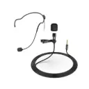 Fifine C1 Lavalier 3.5mm Microphone w/ Extension Cable & Y-Splitter For Smartphone, Camera & PC