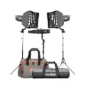 GODOX  S30 - 3HEADS SA-D  Focusing Spot LED Light 3kit