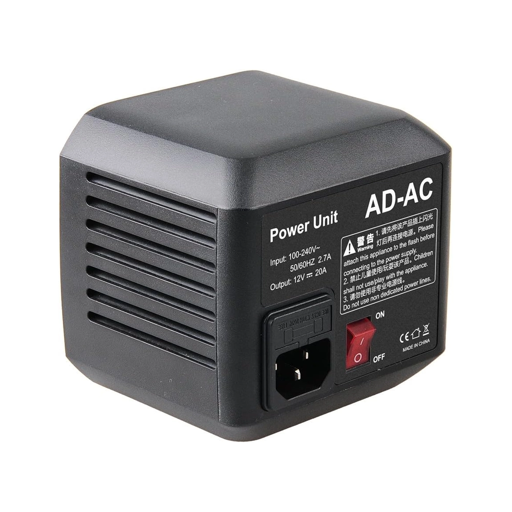 GODOX AD-AC Adapter for AD600 AD600B AD600M AD600BM