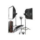 GODOX MS200-D Studio Flash Monolight (3-Light Kit)