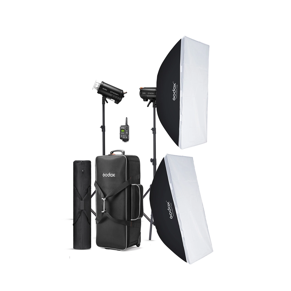 GODOX QT400IIIM-E Quicker Studio Flash 2KIT