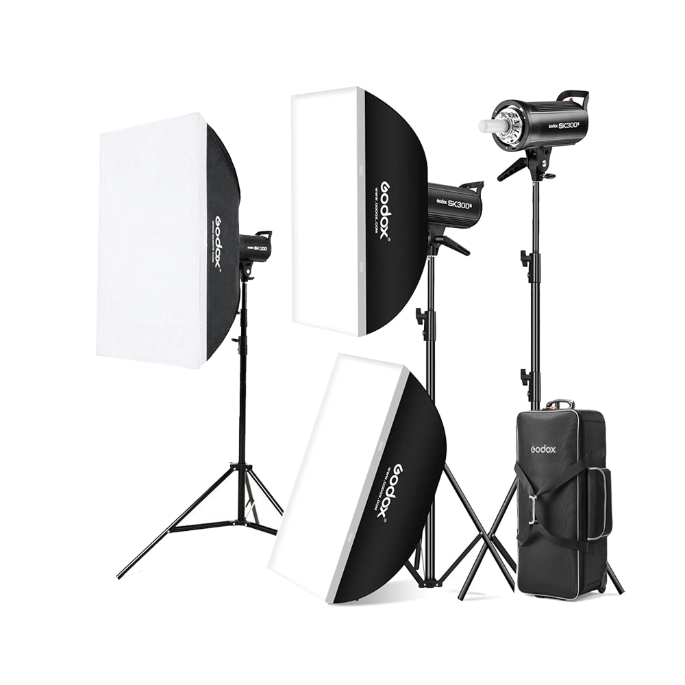 GODOX SK300II-D 3KIT  Studio Flash