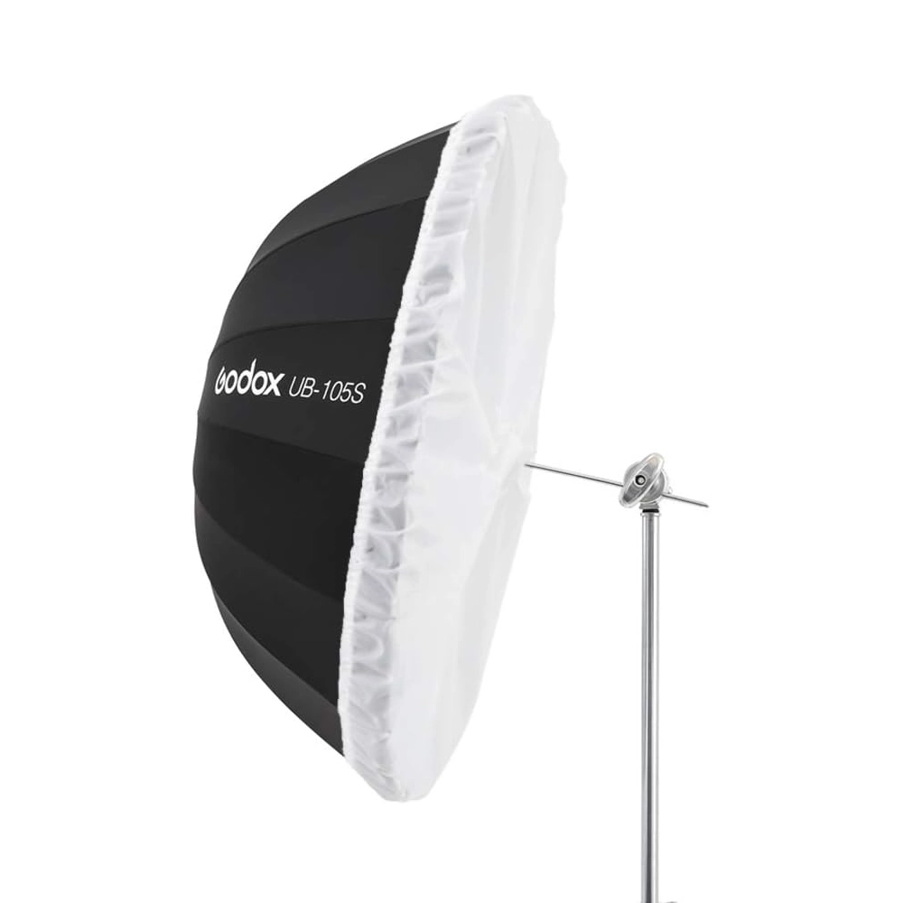 GODOX UB105S parabolic Umbrella sliver 105cm with Diffuser