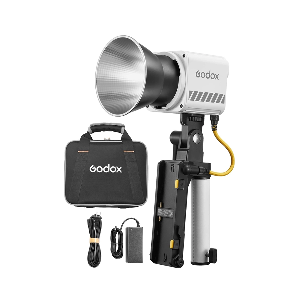 Godox ML60IIBi Bi-Color LED Video Light 70w with Battery Handgrip KIT