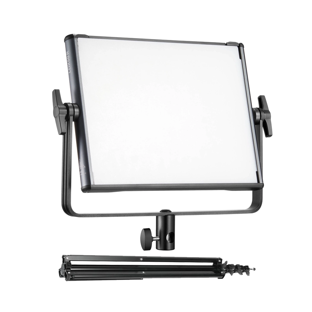 GODOX LDX50R RGB LED Light Panel 35.7 x 30.5cm with Light Stand