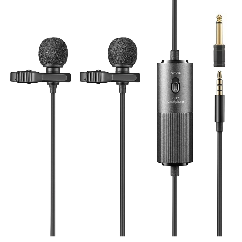 GODOX LMD-40C Dual Omnidirectional Lavalier Microphone