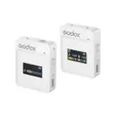 GODOX MoveLink II M1 White Compact Wireless Microphone System for Cameras & Smartphones with 3.5mm (2.4 GHz, ) (Neck mic. Wireless)