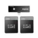 GODOX MoveLink LT2 Compact 2-Person Digital Wireless Microphone System for IOS Smartphones & Tablets with Lightning (2.4 GHz) (Neck mic. Wireless)