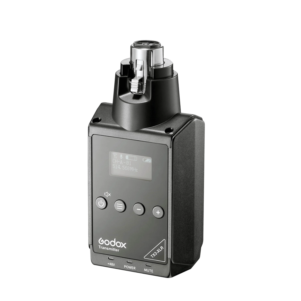 GODOX TX3-XLR Plug-On XLR Transmitter