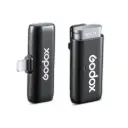 GODOX WES1 kit1 1-Person Wireless Microphone System for Lightning Devices (2.4 GHz) (Neck Mic.)