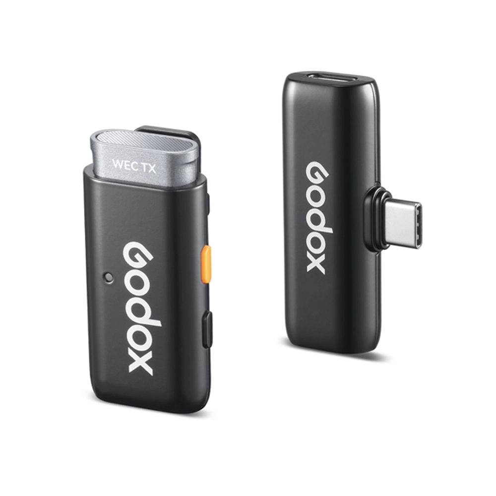 GODOX WES2 kit1 1-Person Wireless Microphone System for USB-C Devices (2.4 GHz)