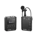 GODOX WMicS2 KIT1 UHF Compact Wireless Microphone System for Cameras & Smartphones with 3.5mm (514 to 596 MHz) (Neck mic. Wireless)