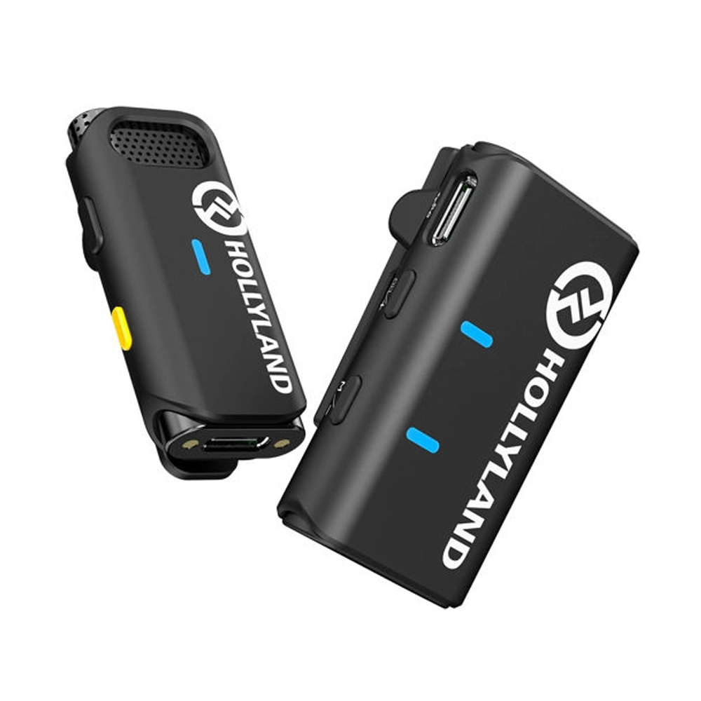 HOLLYLAND LARK M1 SOLO Wireless Microphone System for camera (2.4 GHz) (1TX+1RX) (Neck mic. Wireless)