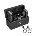 HOLLYLAND LARK MAX All-in-One Wireless Microphone System (2.4 GHz, Black) with neck mic wire (Neck mic. Wireless)